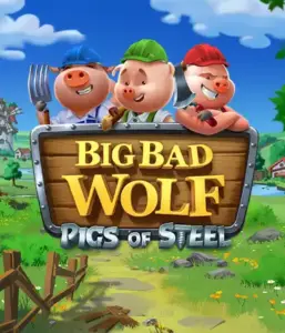 Embark on the action-packed twist of the Big Bad Wolf: Pigs of Steel slot by Quickspin, showcasing dynamic graphics with a cyberpunk take on the beloved fairy tale. Experience the big bad wolf and the heroic pigs in a new light, armed with neon lights, steel constructions, and futuristic gadgets. Perfect for players interested in sci-fi slots with engaging bonuses and the chance for big wins.