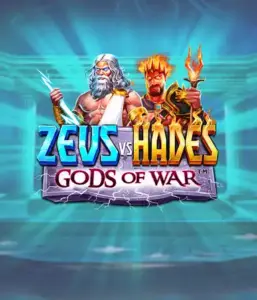 Experience the mythological conflict of Zeus vs Hades: Gods of War slot by Pragmatic Play, highlighting the mighty Zeus wielding lightning opposite Hades, the fiery ruler of the underworld. This image captures the dramatic clash between ancient deities, with a dynamic background. Great for fans of Greek myths, promising a gripping adventure. 